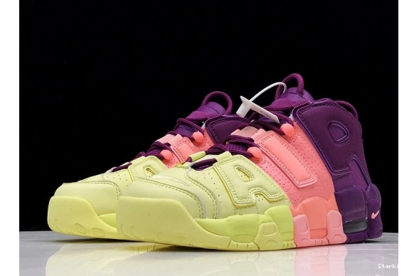 WMNS STYLE PINK MORE UPTEMPO PURPLE-NIGHT CITRON GRAPE AIR BRIGHT AV8237-800 NIKE 0907